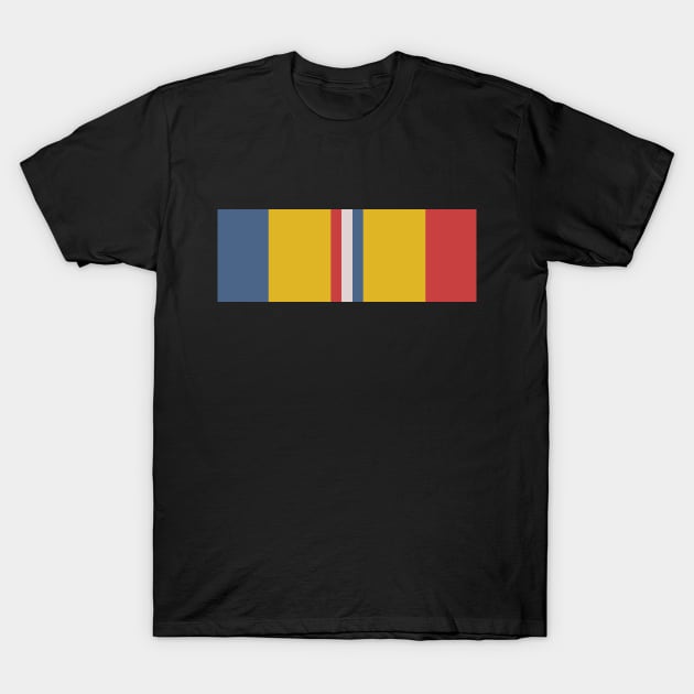 Vintage Combat Action Ribbon T-Shirt by Etopix